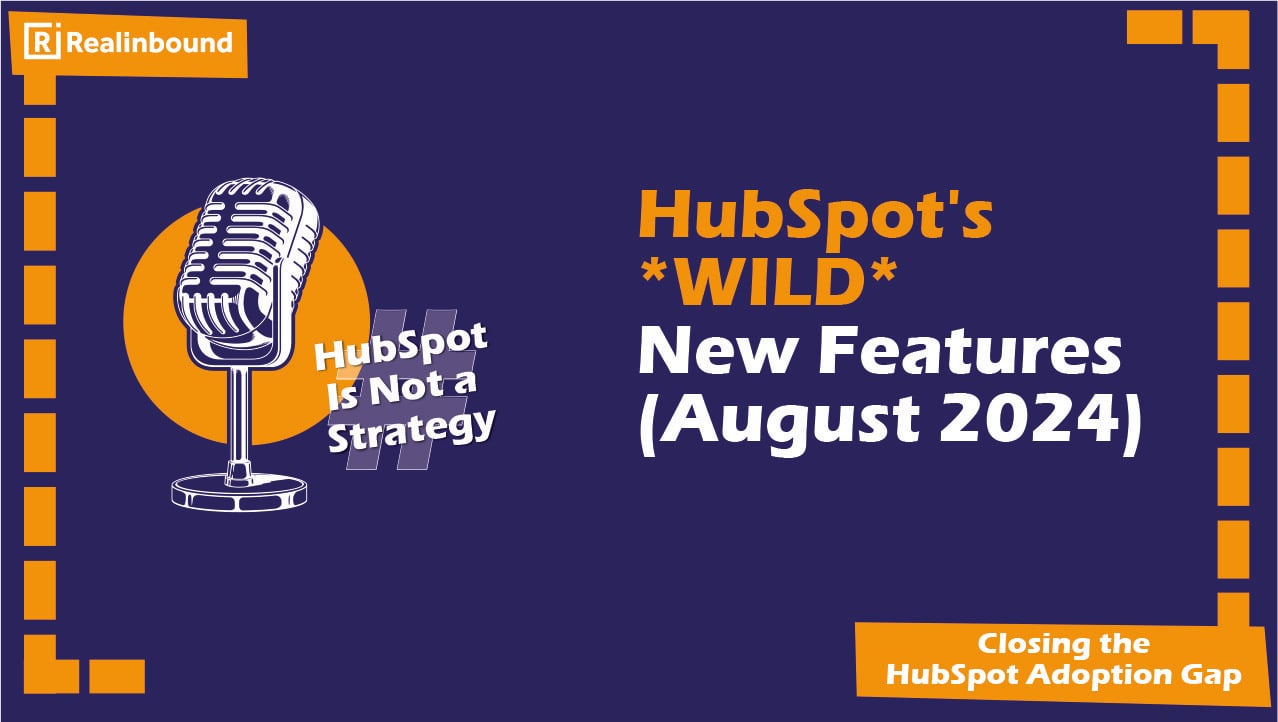 HubSpots WILD New Features (August 2024)